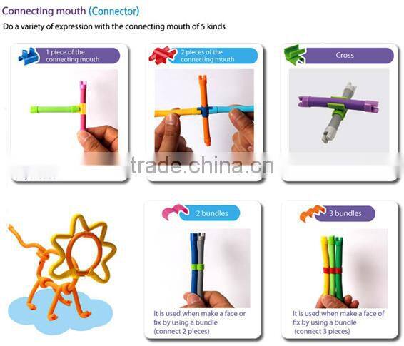 NEW educational toy with an innovative concept more flexible and soft for kids