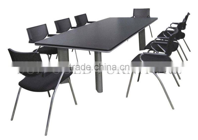 Luxury Wood Oval Desk Top Office Meeting Conference Room Table(SZ-MT099)