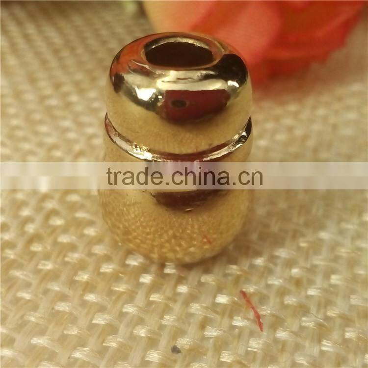 gold cord end cord end stopper metal cord end