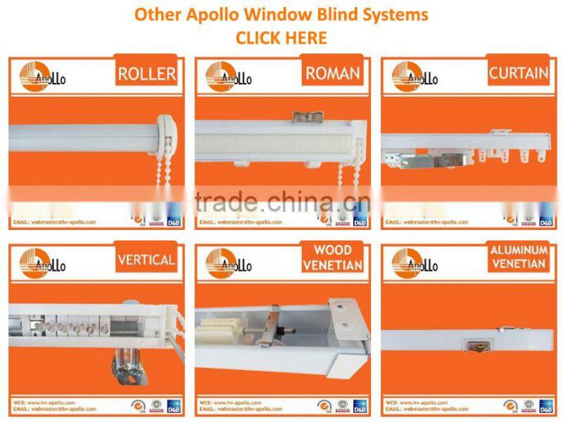 Precision System Venetian Blind Components
