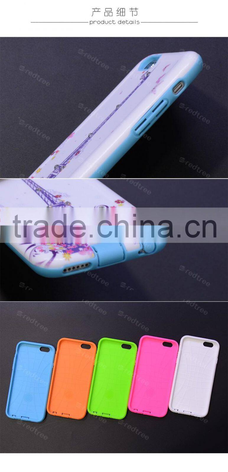 Spanish 3D sublimation woman design oem pc case for iphone 6