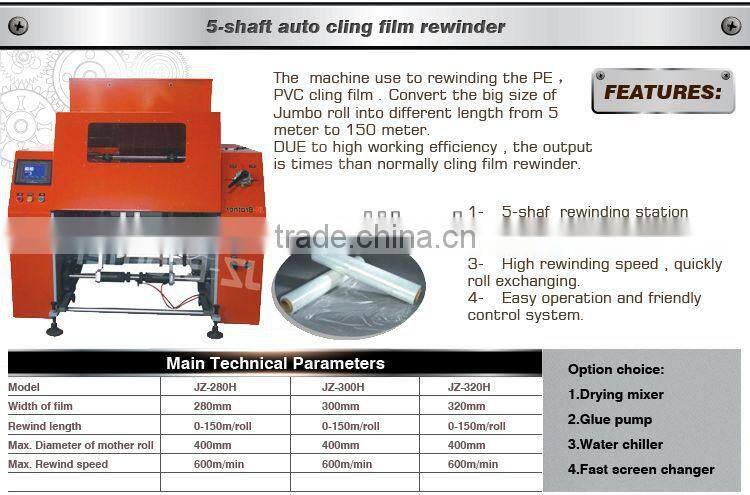 opp tape slitter rewinder