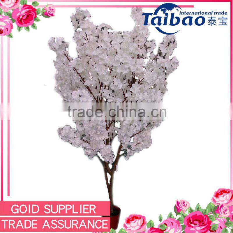 Artificial plants factory sale 1.7 meters wedding white wisteria trees