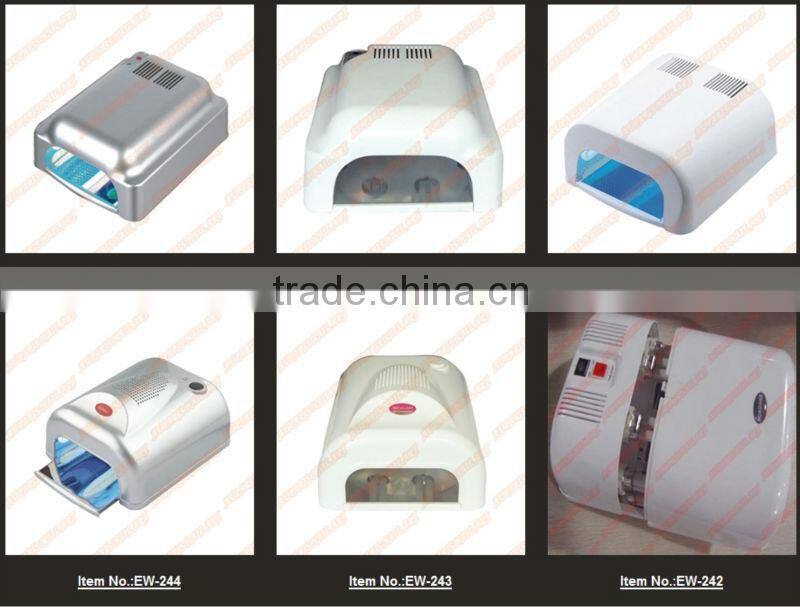(CE&ROHS)High Quality New, Nail art nail polish glue dry uv lamp 120's,36w818