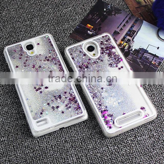 Keno Glittering star liquid case back cover for Xiaomi Redmi Note 2