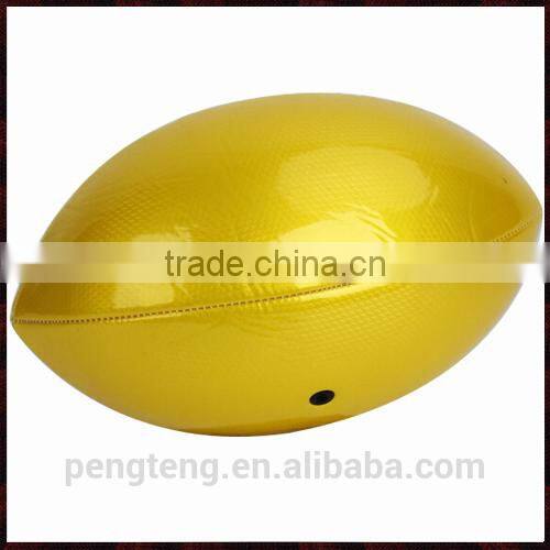 machine stitched leather mini cheap plain rugby ball