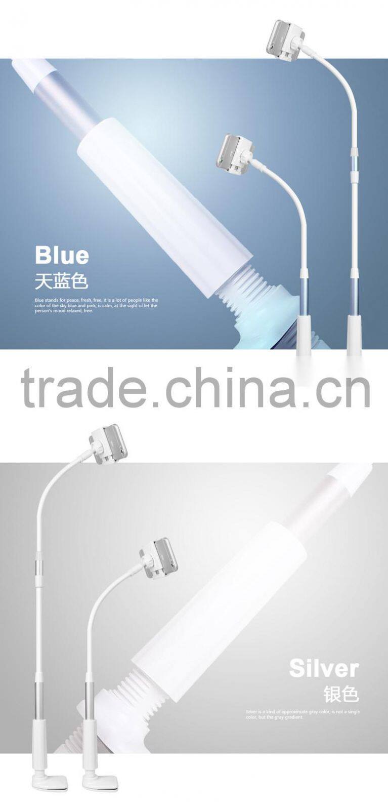 luxury Universal desktop cell phone stand holder suction cup mount smartphone cradle,mobile phone sticker