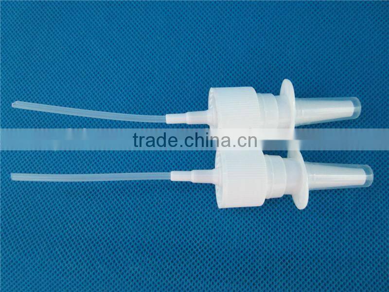 bulk sale 50ml pet black nose sprayer bottle