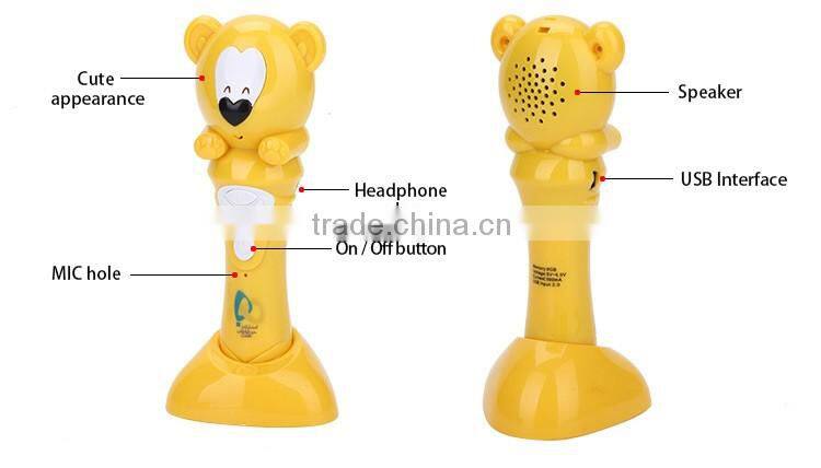 8GB lovely cartoon bear educational english reading pen price