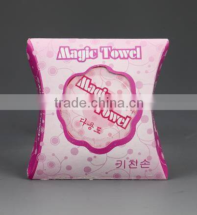 Camping travel compressed disposable towel