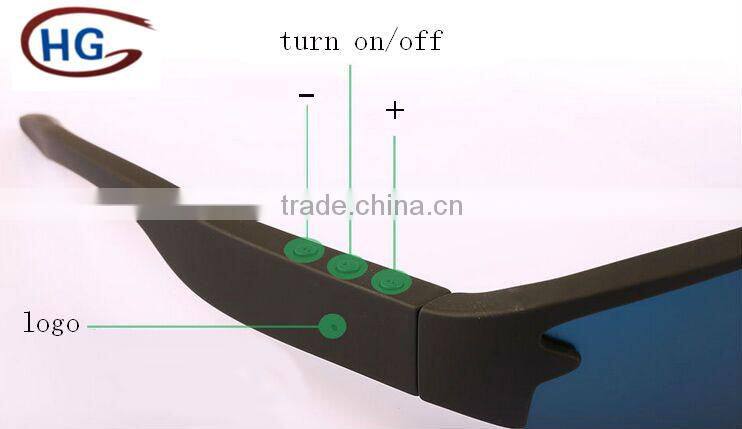 2015 Wholesale price bluetooth sunglasses wireless bluetooth headset sunglasses