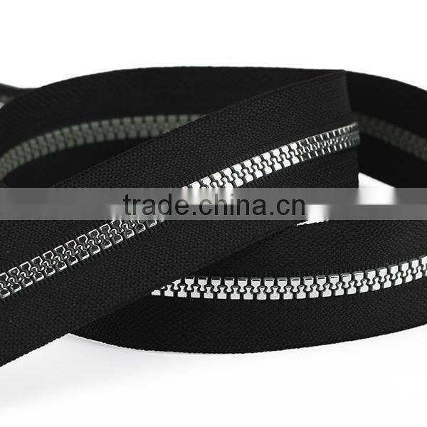 Good looking cheap price long chain plastic zipper and vislon zipper