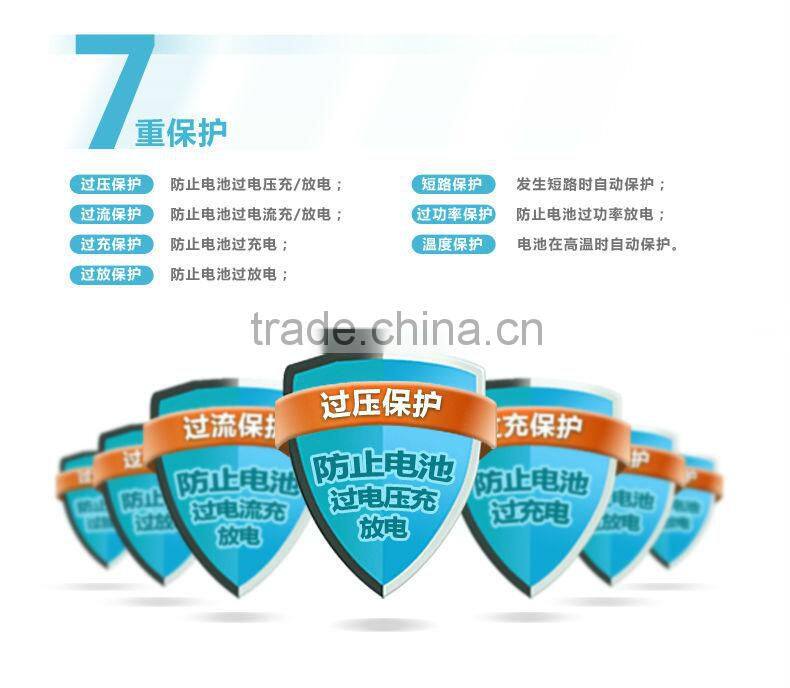 8200mah mobile phone emergency battery charger with Li-polymer battery