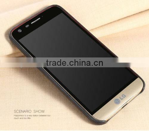 PU Leather Luxury Ultra Thin Hard Back Case Cover For LG G5 G3 G2