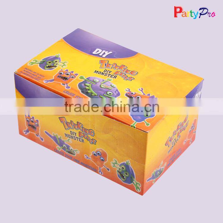 Magic Red Green and Yellow Handmade Educational Clay Funny Moving Christmas Toys