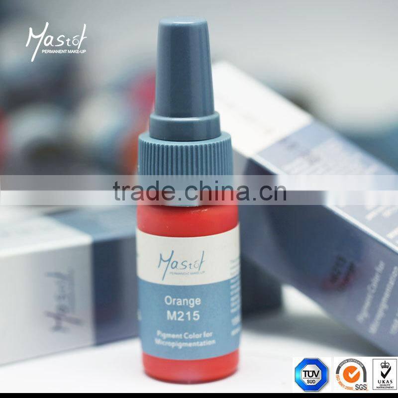 Medical grade organic Safe and Health Permanent Makeup pigment tattoo ink