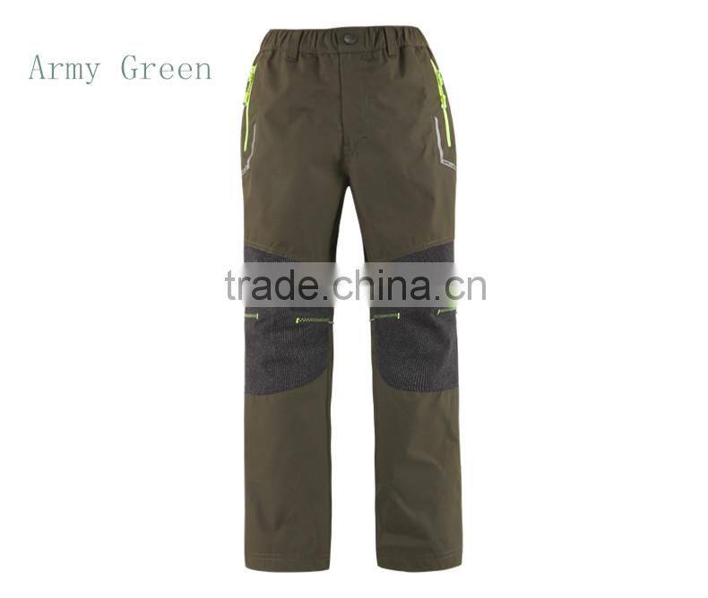 The boy's outdoor leisure pants of quick-drying wind proof antistatic