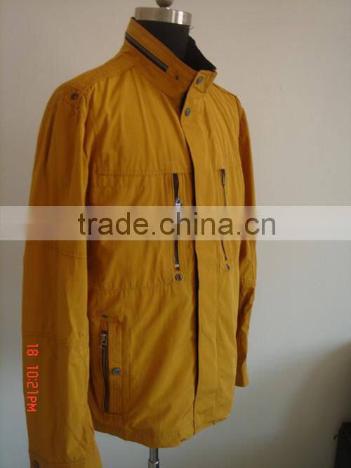 Men's 100% Polyester / Nylon Fall Jacket