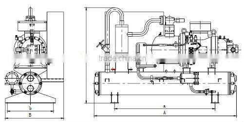 JZHLG Series Middle Temperature Screw Compressor Racks