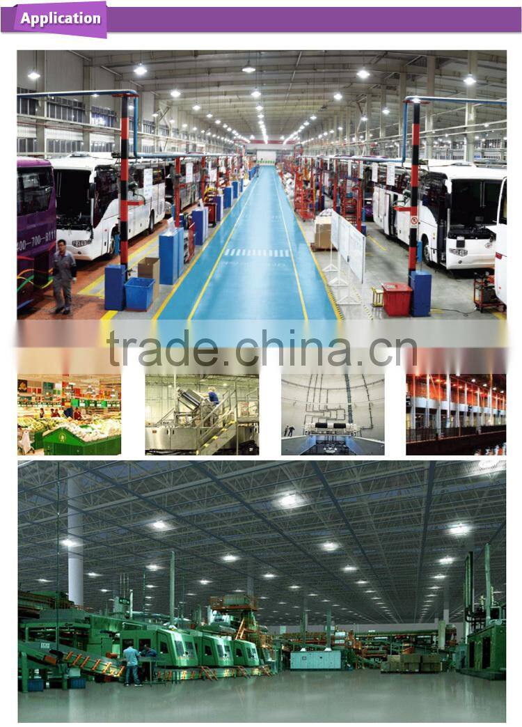 LED Highbay Light AC100-277V 110V 220V 50W 6000K-6500K Cold White PF0.97 Die casting shell IP65 CRI>70 CE RoHs warehouse