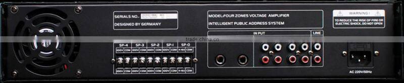 PA Amplifiers Public Address System Tube Amplifier 450w, multizones amplifier for BGM system