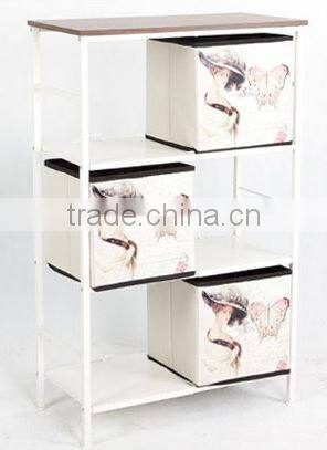 Fashion removable retractable metal garment rack