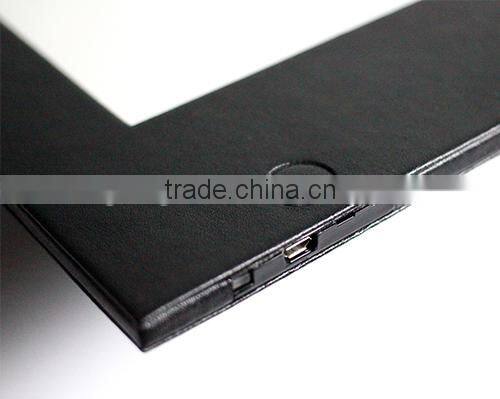 Hospitality Custom Cover Design restaurant menu / led menu book/ led light holders (Patent 2014-2-0239452.0)