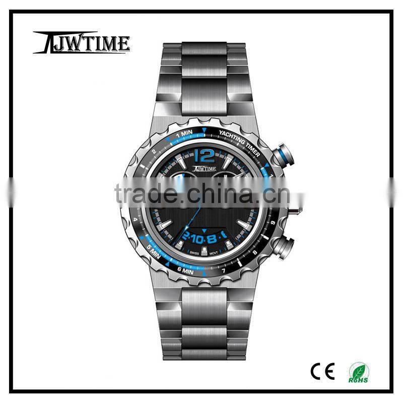 2016 newest man watch alibaba express luxury vogue exam watch Multifunction sport watch,relojes quartz watch/watches for men