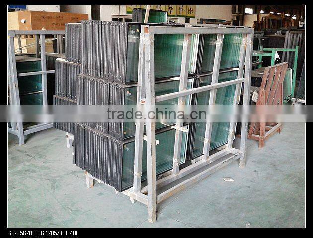 6-12a-6 UV resistant double glazed insulated glass panel ,energy saving glass ,6mm-12a-6mm, manufacturer , qinhuangdao