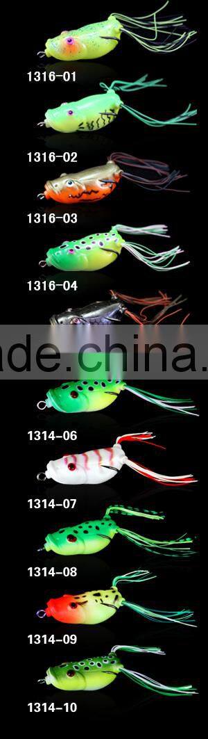 plastic swim bait frog lure