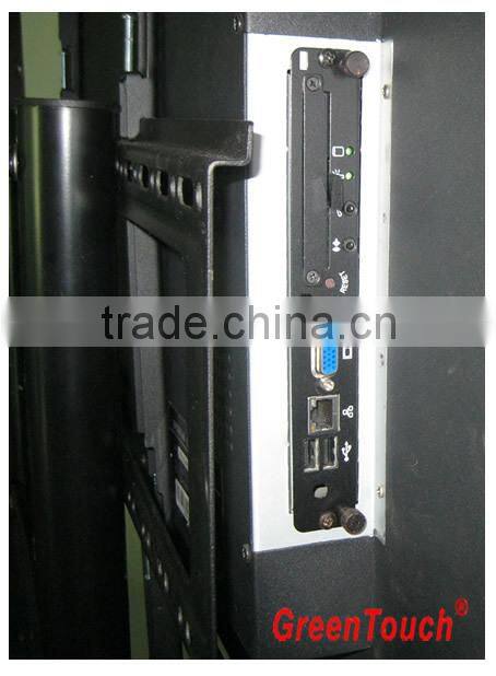 46 inch All In One LCD Kiosk IR Touch Advertising Player Monitor