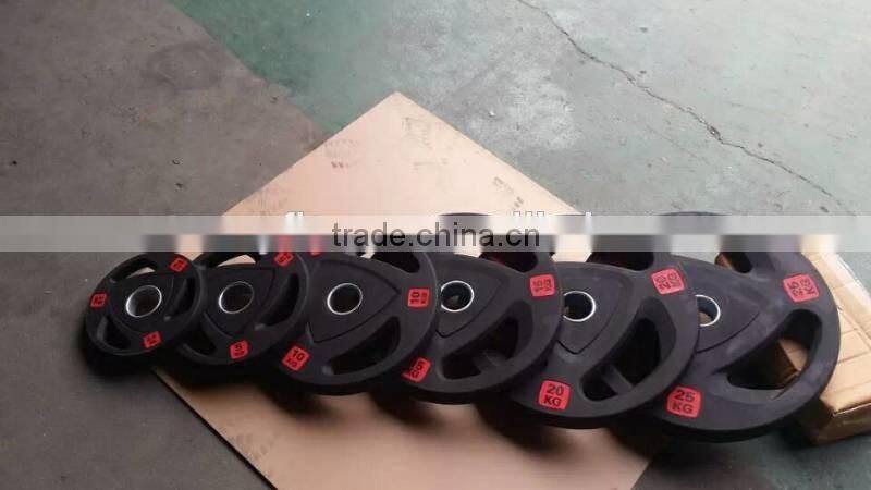 GYM Crossfit Training Bumper Plate Rubber weight plate RUBBER BUMPER PLATE