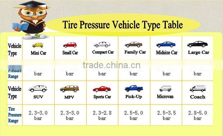 AC1009 Portable Automatic Tyre Inflator with Pressure Gauge All Metal Air Compressor