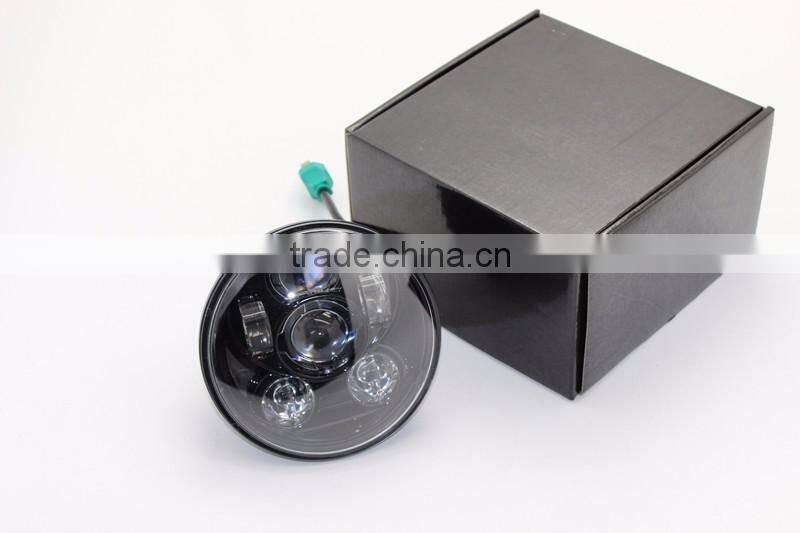 For Harley Dyna , Sporter And Triumph Rocket III 5 3/4" Daymaker Harley Headlights 5.75 Inch