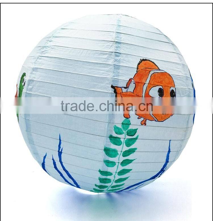 Cheap Drawing Paper Lantern Promotional Toy