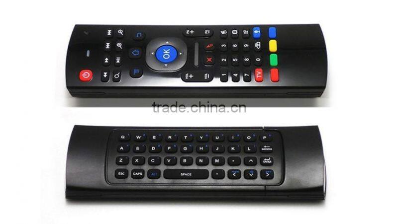 MX3 air mouse 2.4G Mini Wireless Keyboard Fly Air Mouse IR remote Control For Android Mini PC Smart TV Box