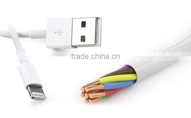 Wholesale Factory price micro usb cable flexible usb charger cable for android and ios mobile phone