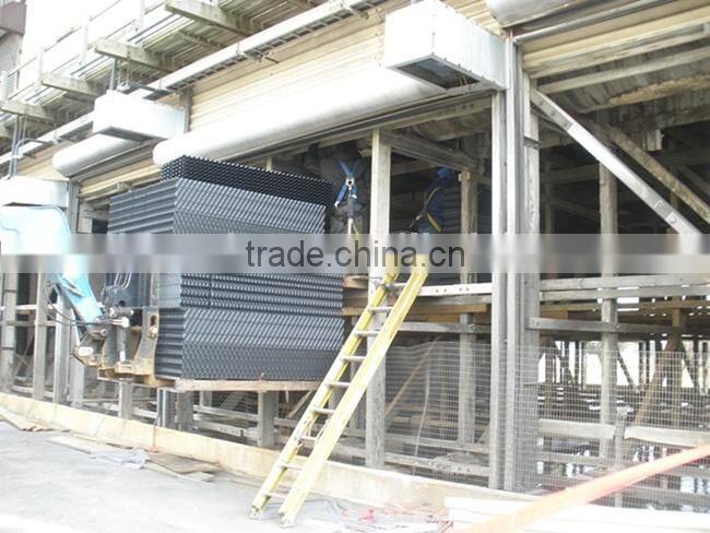 Counter Flow Cooling Tower Pack Fill,Cross Fluted Infill Media 19mm pitch