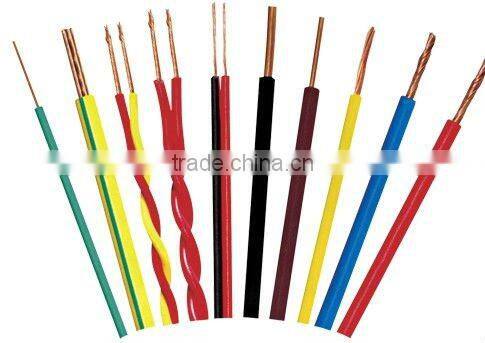 450/750V PVC insulated ground wire