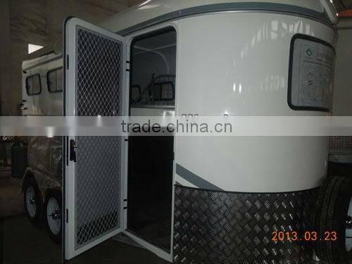 Custom Caravan float 2horse float camping float