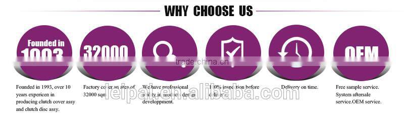 8-97029-209-0 or TFR17 4ZE1 JMC light truck auto clutch pressure cover from Zhejiang factory