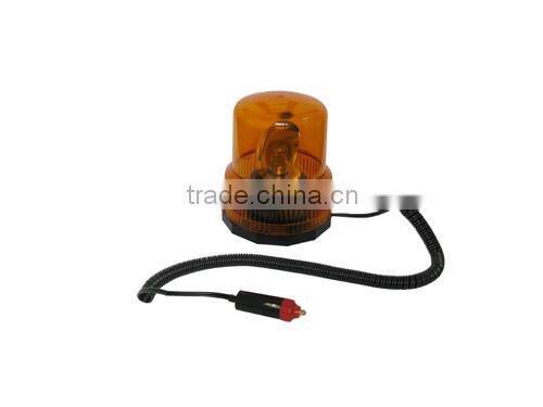dc 12V 24V Amber Magnet Rotating Light Vehicle yellow Warning Light