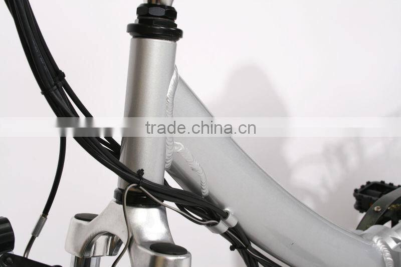 250W mini folding electric bike with 36v 10ah lithium battery as gift XY-EB003F