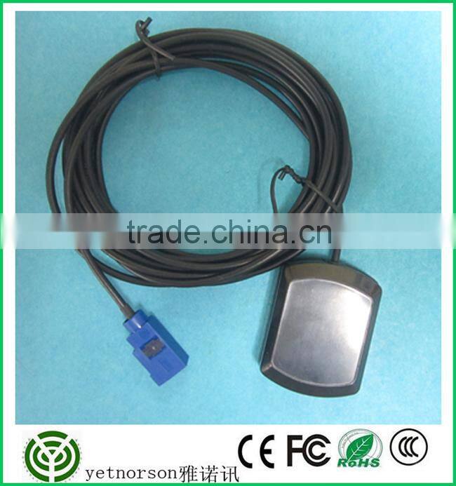 Fakra gps antenna Magnetic Base Active Car gps Antenna with fakra connector