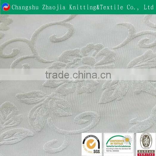 New popular 100% polyester jacquard velvet upholstery fabric made in suzhou