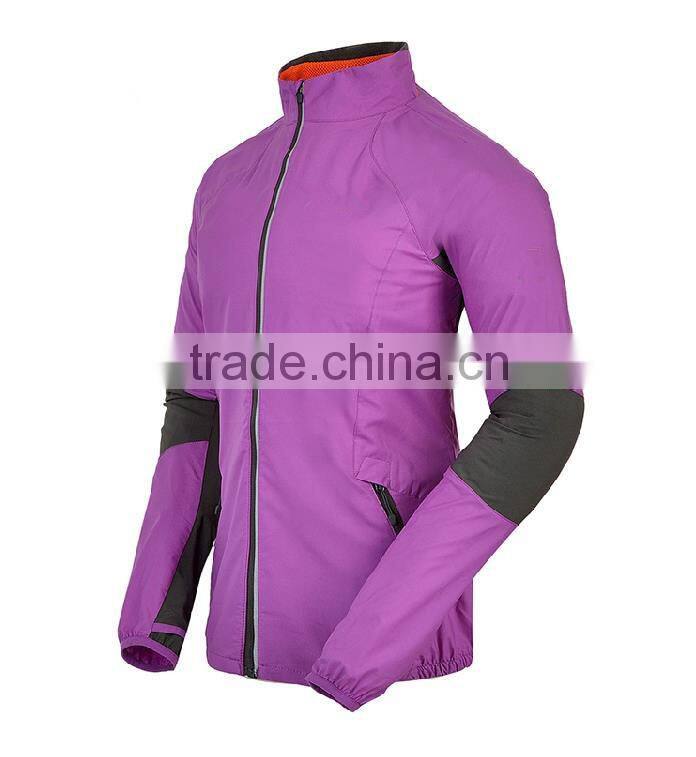 wholesale women reflective hooded softshell jacket plus size