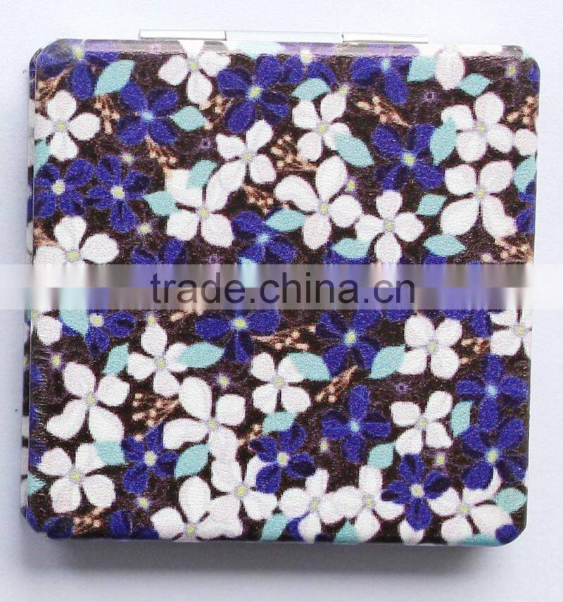 2015 hot sale double sided rose pocket mirror,MB271