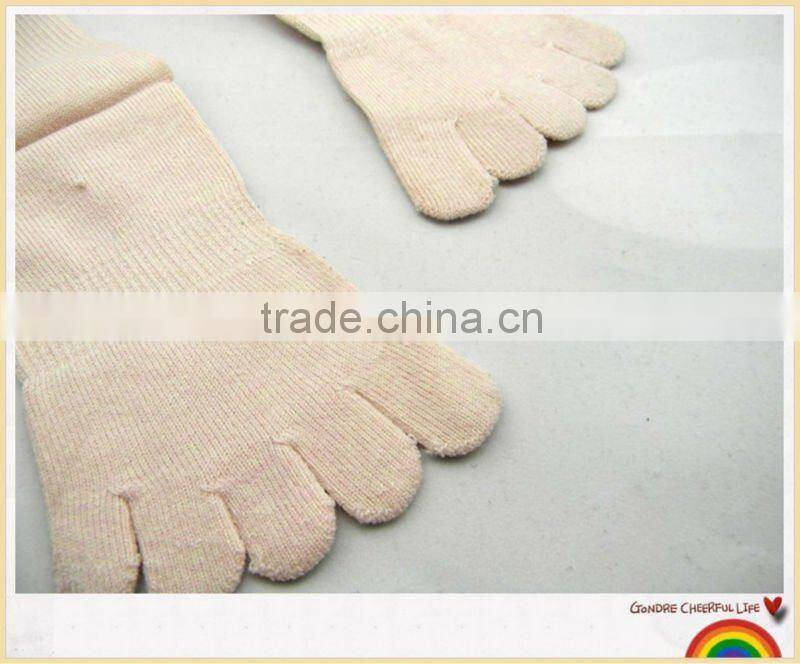 woman cotton socks wholesale price hot selling popular five fingers toe socks small MOQ can retail