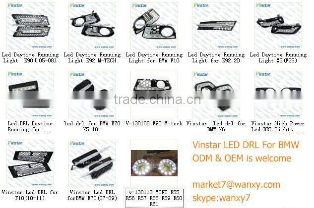 E4 R87 drl daytime running light for BMW E36 led drl