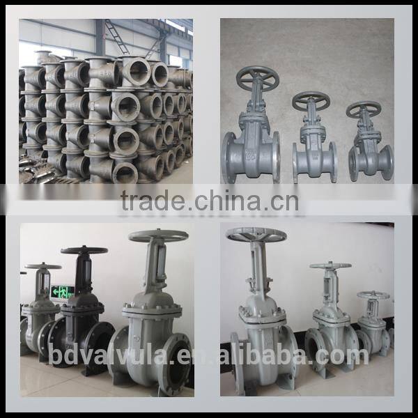 Gost wedge gate valve rising stem gate valve with hand wheel